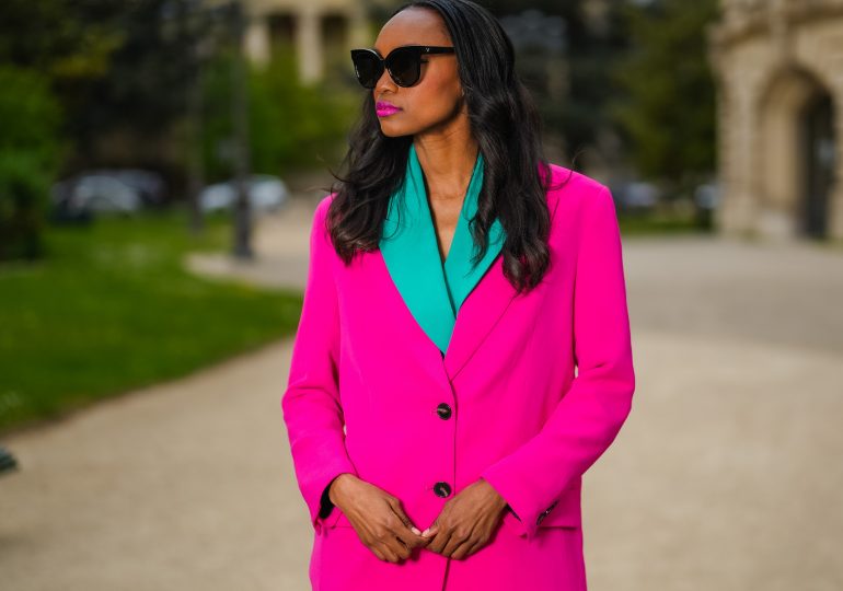 Summer styling - how to mix bold colors together. Colour blocking instruction manual
